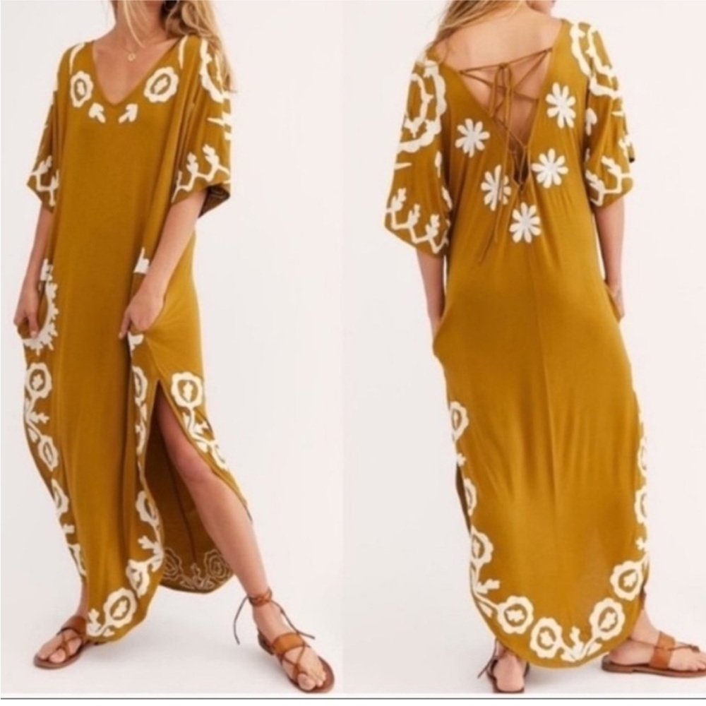 Free People Laguna Surf Tee Maxi XL NWOT